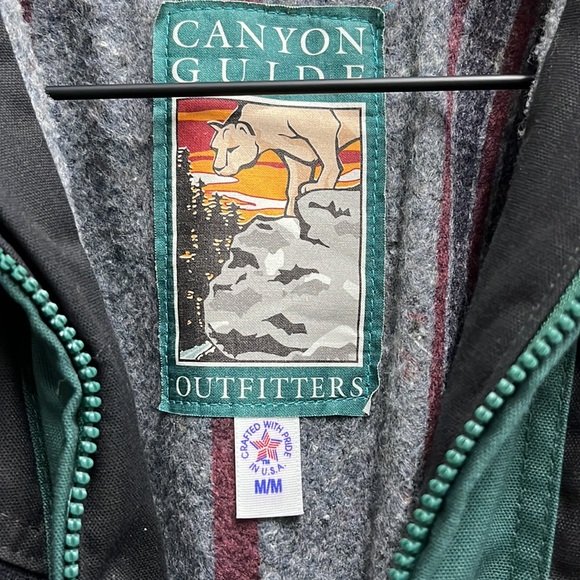 Vintage Aztec Bomber Jacket 80s 90s Streetwear Tribal Black Green Vtg Rare - Picture 4 of 13